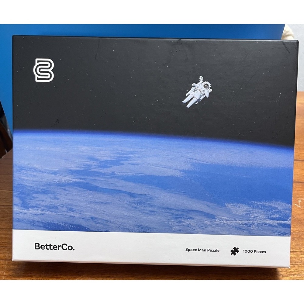 Spaceman 1000 Piece Floating Astronaut Difficult Outer Space Puzzle